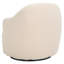 Fauteuil d'appoint pivotant Carolo