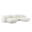 Chris 316.2Cm Round Arms Modular Sofa