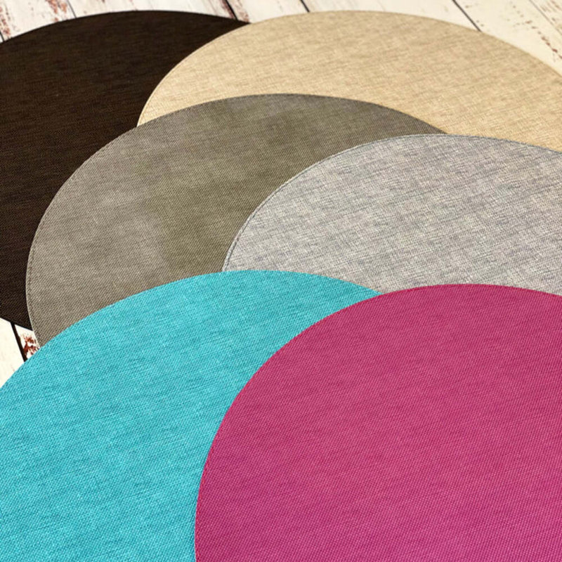 Pronto Vinyl Placemats, Beige