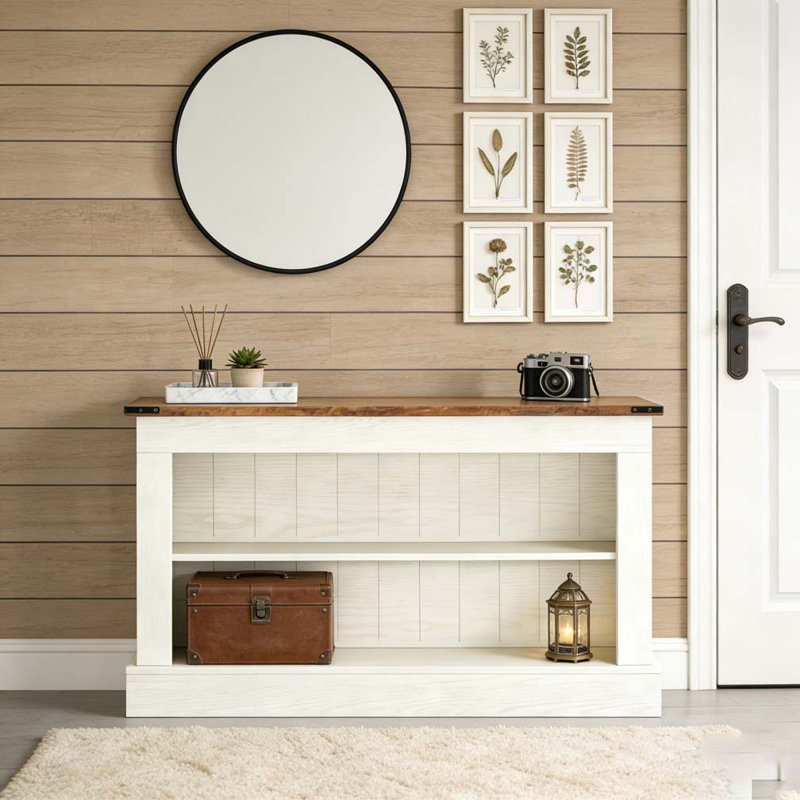 Table de canapé, console spacieuse