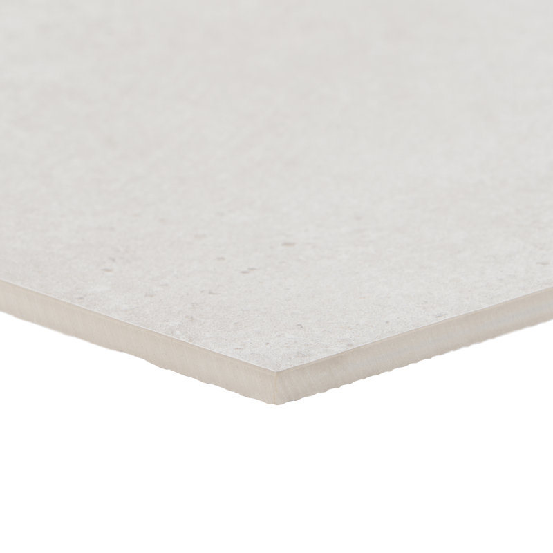 Carreau de mur et de sol en béton 12 po x 24 po Staten, Blanc