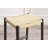 Fila Counter Stool with Solid Wood Frame