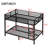 Metal Full Xl Over Full Xl Bunk Bed For Teens And Adults,space-saving/noise Reduced/no Box Spring Needed, Black