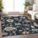 Premium Machine Washable Prisco Black Rug
