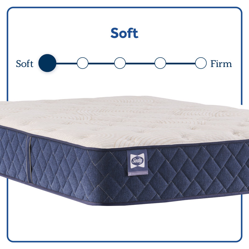 Sealy Farley Elm 12.5" Soft Tight Top Innerspring Mattress, Twin