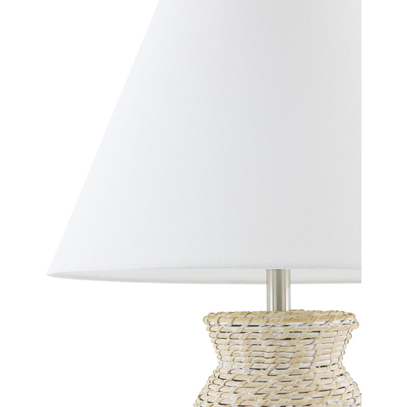Celal Table Lamp, White