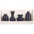Set of 4 Matte Bud Vases – Elegant Mini Vases for Floral Arrangements & Home Styling