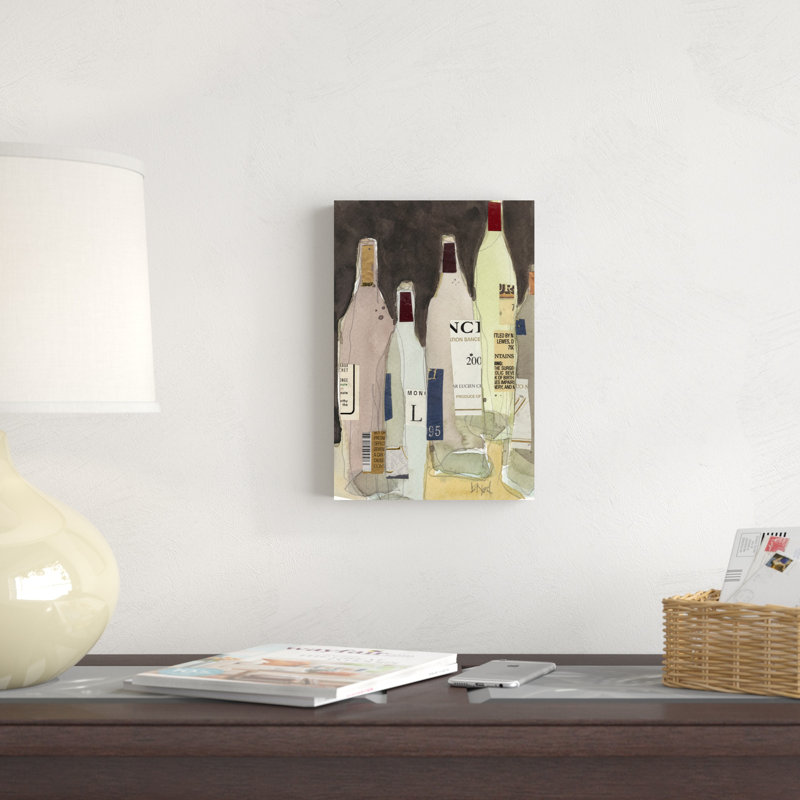 Vins et spiritueux IV, H 12 po x l 8 po x P 1,25 po