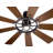 Kichler Gentry 65" 9 - Blade LED Windmill Ceiling Fan with Wall Control and Light Kit Included-644413569