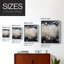 FLORAL Series CECXCI - Impression encadrée de qualité supérieure - Prêt à être accroché - Aucun clou requis-1285982528-1285982529