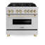 ZLINE Autograph 36" Legacy Dual Fuel Range-258929765