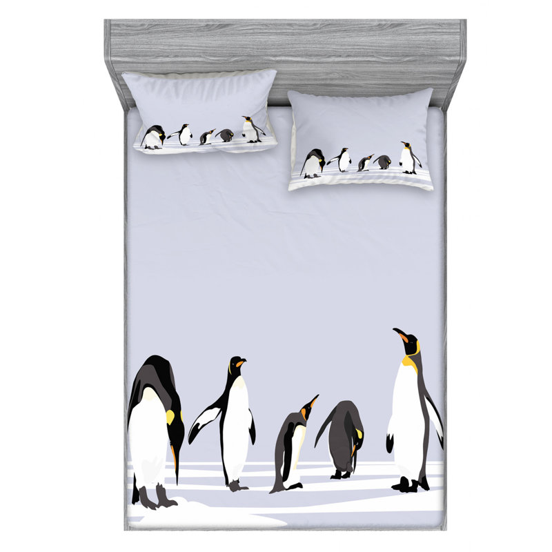 Microfiber Sheet Set, Full/Double Sheet Set + Fitted Sheet