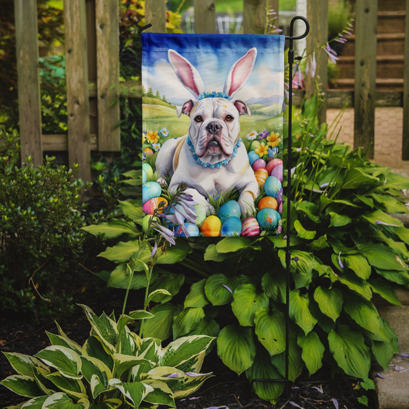 Easter Egg Hunt Double Sided 15.5'' H x 11.25'' W Polyester Easter Garden Flag