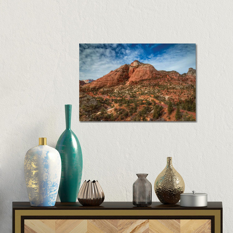The Road To Zion 1 Piece Wall Art on Canvas, 30.48 cm H x 45.72 cm W, Canvas