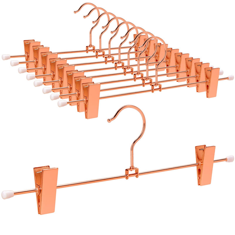 Angila Metal Non-Slip Standard Hanger for Skirt/Pants