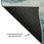 Premium Machine Washable Krause AMF1141 Swirls Rug-1832833740