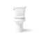 Highline™ 1.28 GPF Water Efficient Elongated Two-Piece Toilet (Seat Not Included)