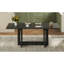 Table de salle à manger extensible de 82 po avec table à tréteaux et dessus amovible 12 po Topmax Rustic-398453512