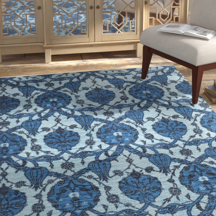 Detwiler Cotton Ikat Indoor Rug