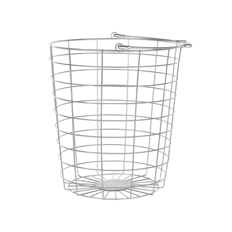 Rebrilliant Ayapal Decorative Basket, Silver
