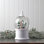 11"Led Battery Operated Timer Mountain With Santa Water Globe Usb