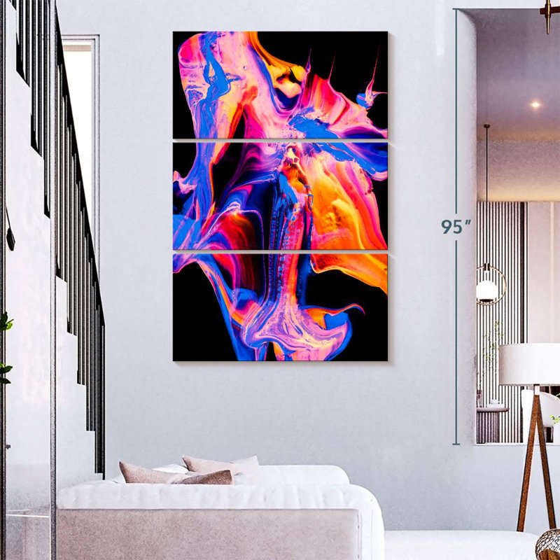 Avery Paint XIII, 74" H x 48" W