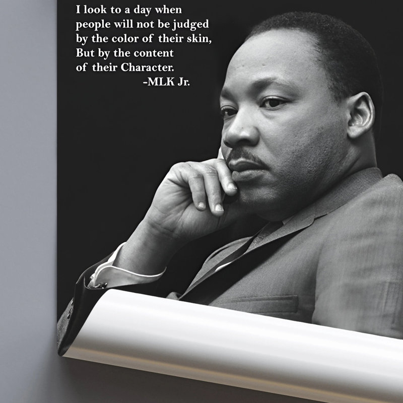 Reproduction de photo sur papier, « Martin Luther King Jr-unframed »