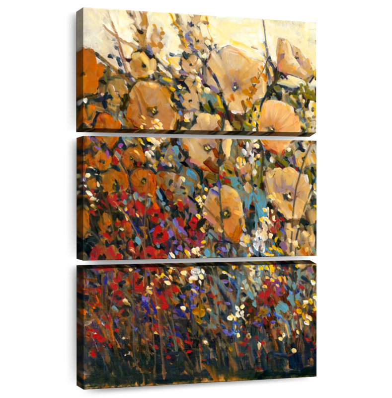Harnek Bright And Bold Flowers I, 32" H x 20" W