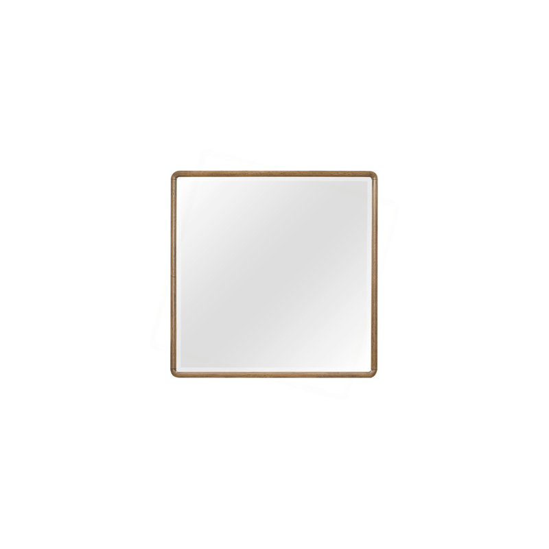 Petit miroir décoratif, Marron clair