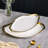 Stone Lain Florian 2-Piece Serving Oval Tray Plate Set Porcelain-97806287