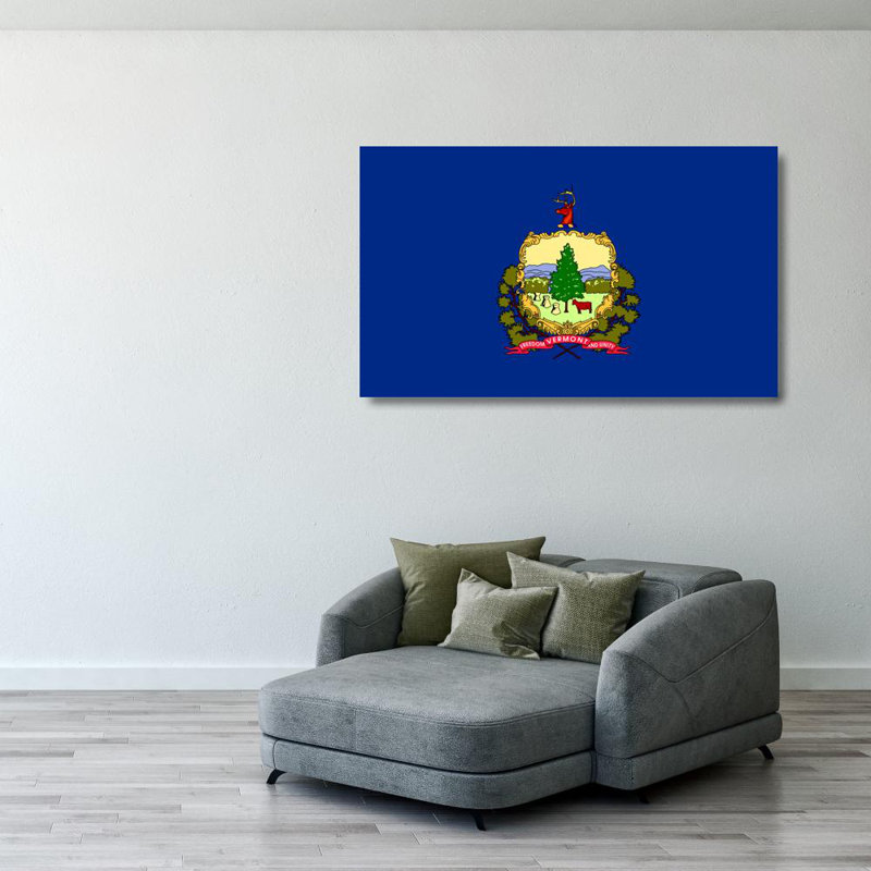 Vermont State, 24" H x 40" W