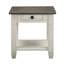 Table de bout Rosy Brown Finish Brown-489356180