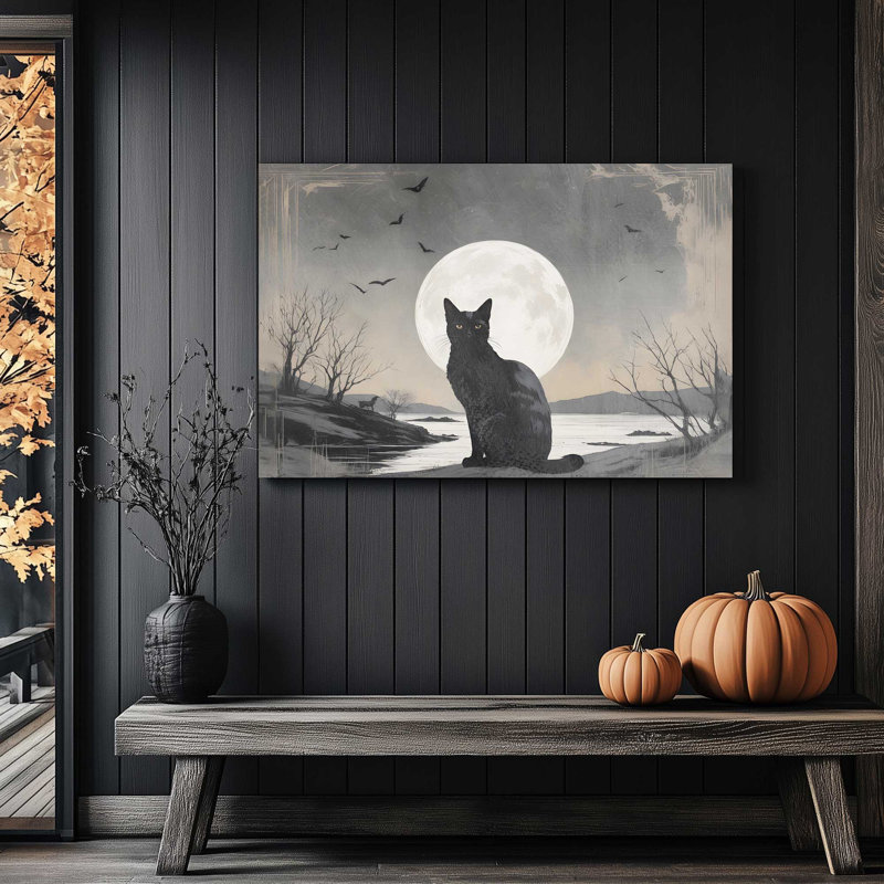 Toile tendue Lunar Watcher, H 20 po x l 30 po
