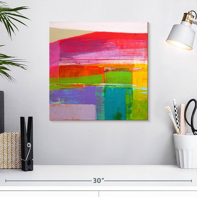 Vibrant Landscape II, H 16 po x l 16 po