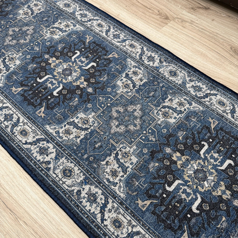 Tapis de couloir anti-dérapant Antiq, Tapis de couloir 2 pi 2 po x 3 pi