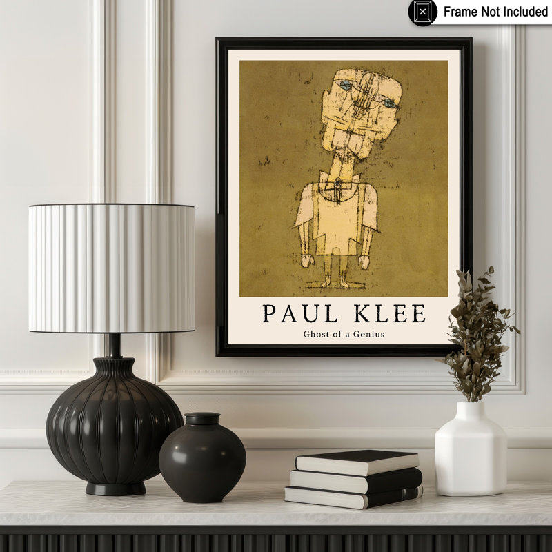 Paul Klee - Ghost of a Genius, H 12 po x l 16 po, Affiche, Sans cadre
