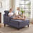 Garit 38.58" W Upholstered Chaise Lounge-1078629623