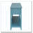 Teal Console Table with Bottom Shelf-670307971