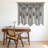 Bohemian 39''x31'' Woven Macrame Wall Hanging