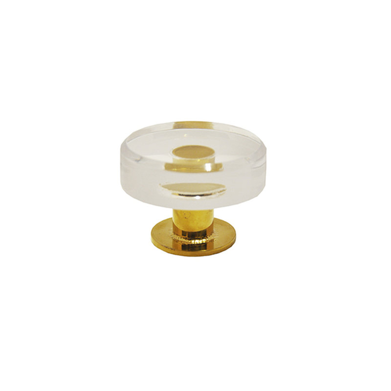 Chapman Mushroom Knob, Brass