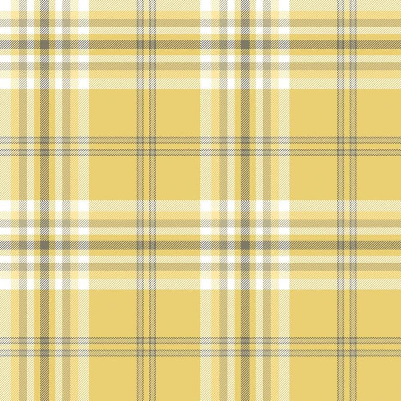 Twyman 10.05m x 53cm Matte Wallpaper Roll, Ochre
