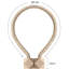 Natural Fabric Curtain Holdback/Tieback