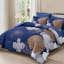 Ensemble d'édredon floral 7 pièces avec draps en microfibre et taies d'oreiller-122607937-122607932