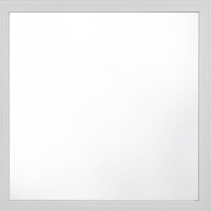 Zanavia Wood Flat Wall Mirror