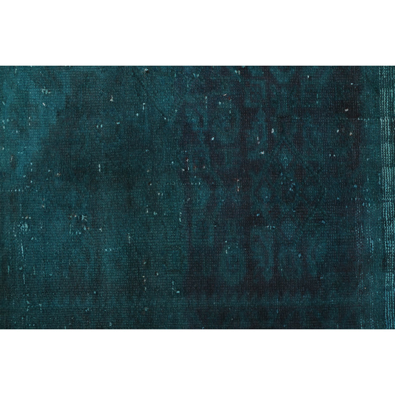 Tapis transitionnel de couleur verte 3 pi 7 po x 5 pi 7 po