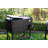 Permasteel 80-Qt Hand-Woven Wicker Outdoor Cooler