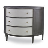 Commode d’appoint 3 tiroirs en demi-cercle Orion
