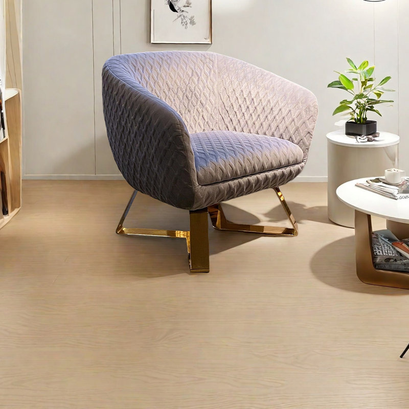 Modern Minimalist flannelette casual chair