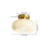 Glass Semi Flush Mount Beige-1031020561