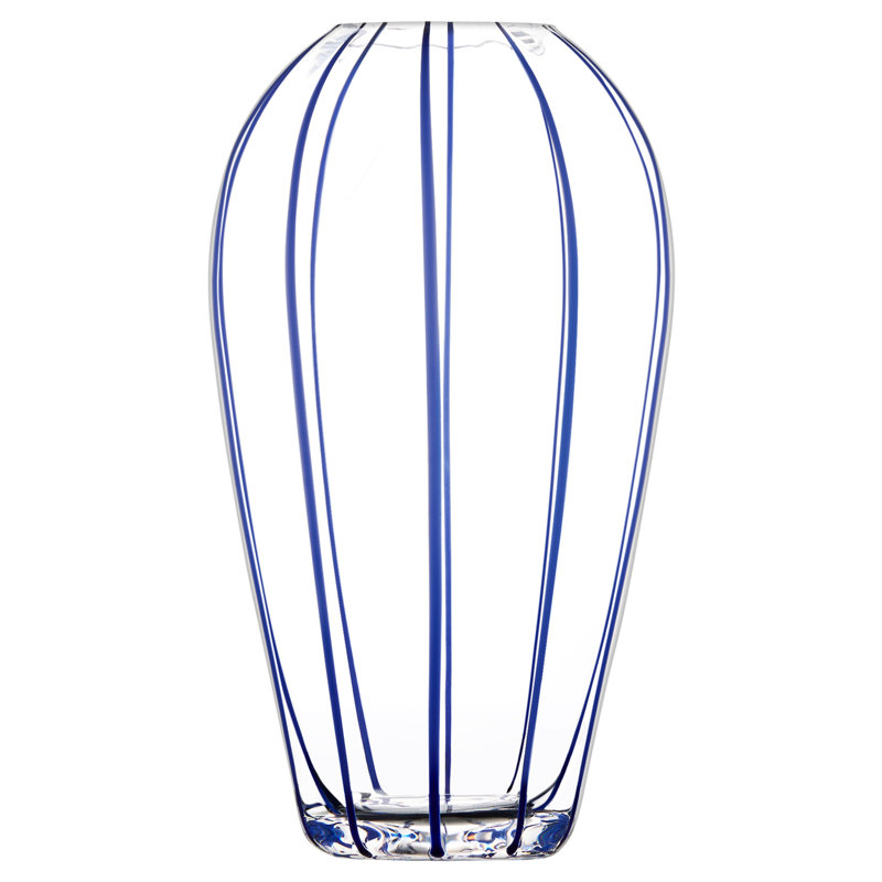 Judkins - Blue Vase - Blue, Clear